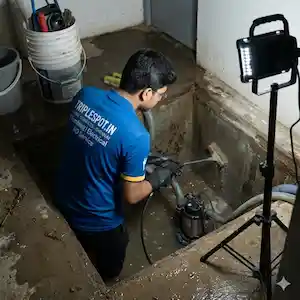Professional tank and sump cleaning service in Perambur by TripleSpot